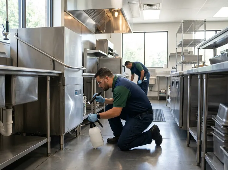 Commercial Kitchen Pest Sanitation Defense in Dallas, TX